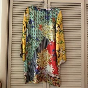EUC Johnny Was Silk Tunic/dress
